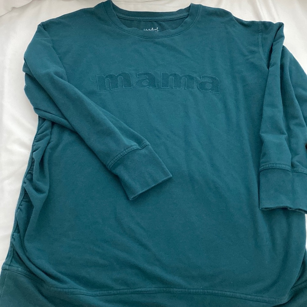 Isabel maternity “mama” sweater